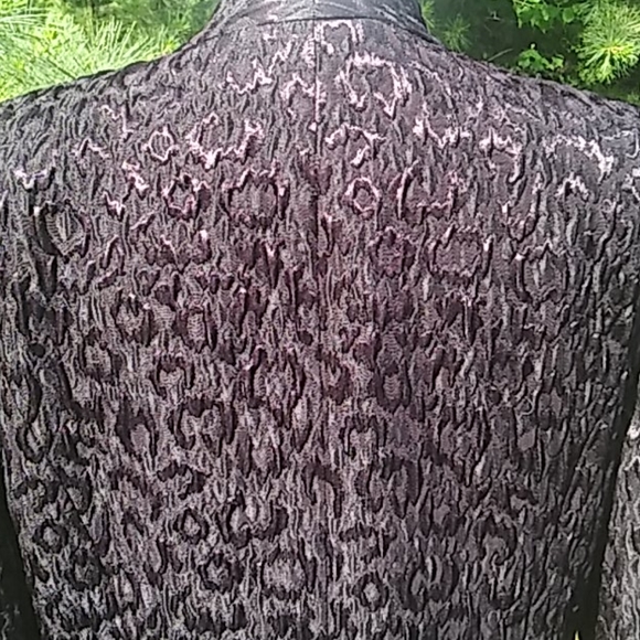 Vintage Moshita Couture Embroidered Jacket W/Rhinestone Accents - Picture 8 of 13